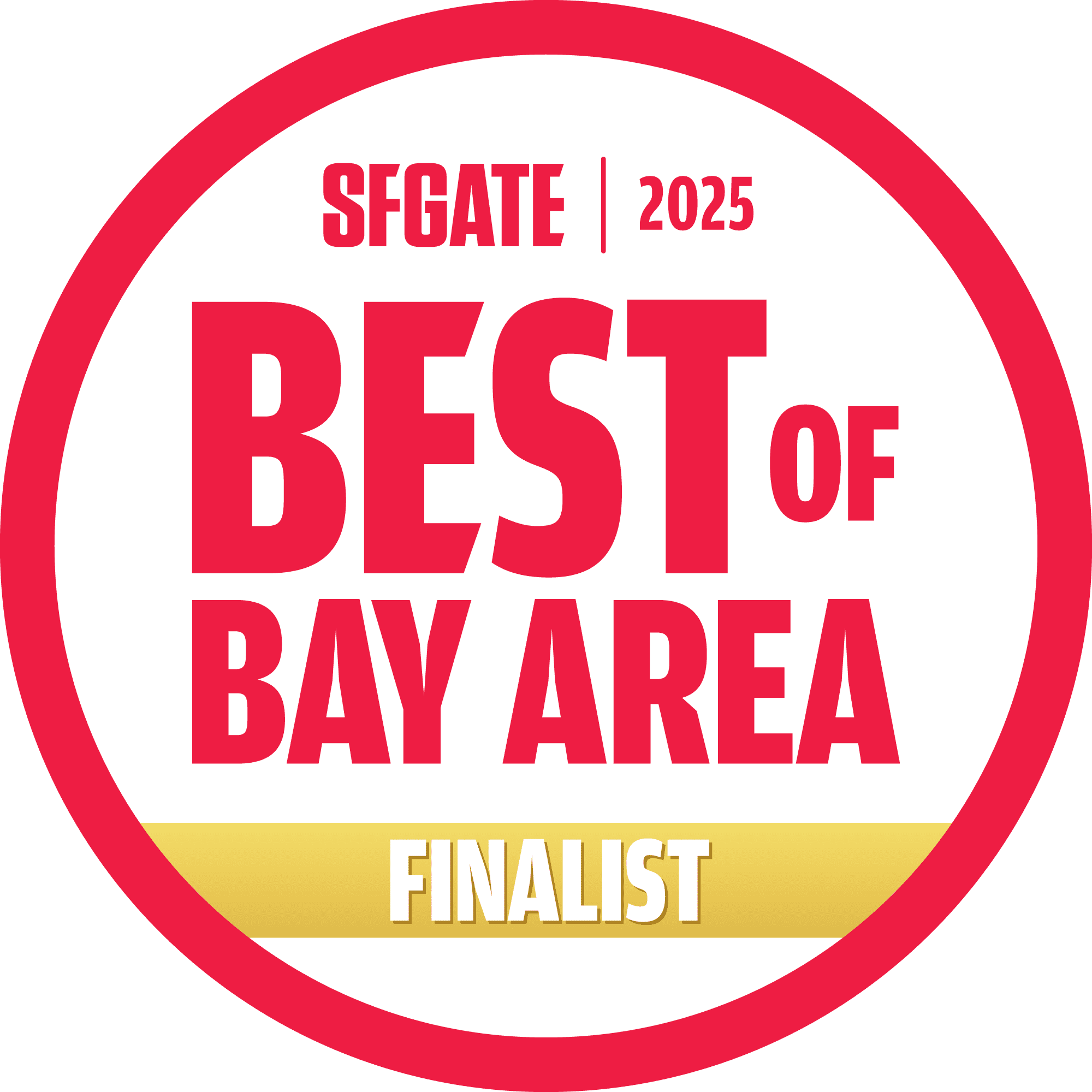 SFGate Best of the Bay Area Finalist 2025
