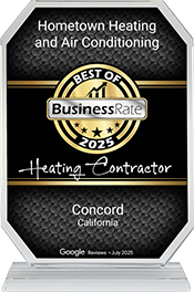 Best of BusinessRate 2025 - Heating Contractor